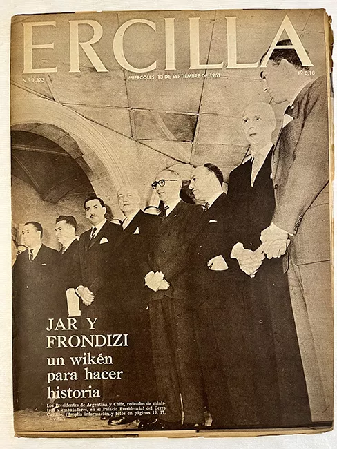 Ercilla N°1373. Año XXVII. JAR y Frondizi un wikén para hacer historia