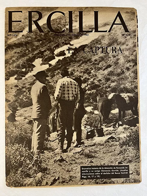 Ercilla N°1376. Año XXVII. La Captura