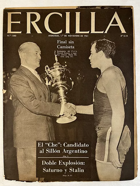 Ercilla N°1380. Año XXVII. Final sin camiseta
