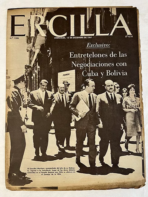 Ercilla N°1386. Año XXVII. Entretelones de las negociaciones con Cuba y Bolivia