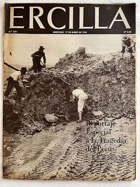 Ercilla N°1391. Año XXVIII. Reportaje especial a la Tragedia del Perú