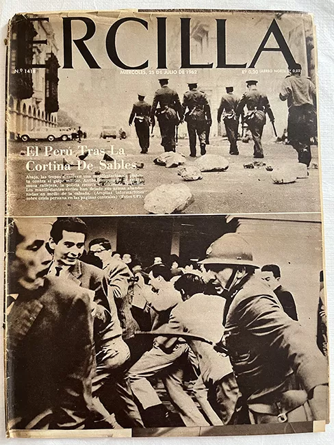 Ercilla N°1418. Año XXVIII. El Perú tras la cortina de sables 