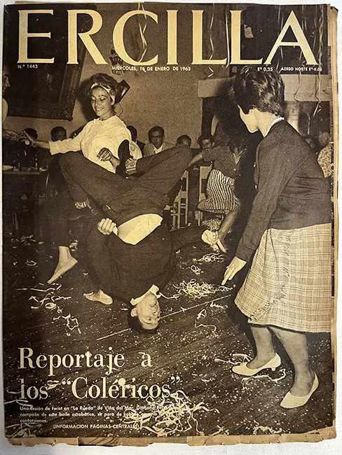 Ercilla N°1443. Año XIX. Reportaje a los "Coléricos"