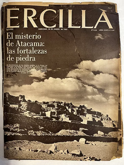 Ercilla N°1452. Año XIX. El misterio de Atacama: las fortalezas de piedra