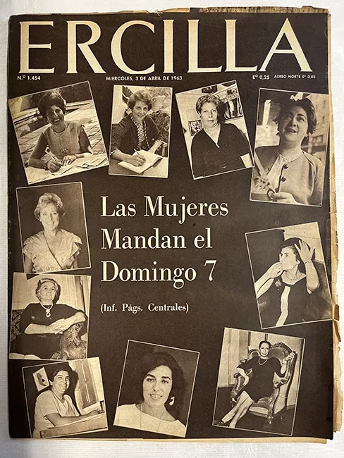 Ercilla N°1454. Año XIX. Las mujeres mandan el domingo 7