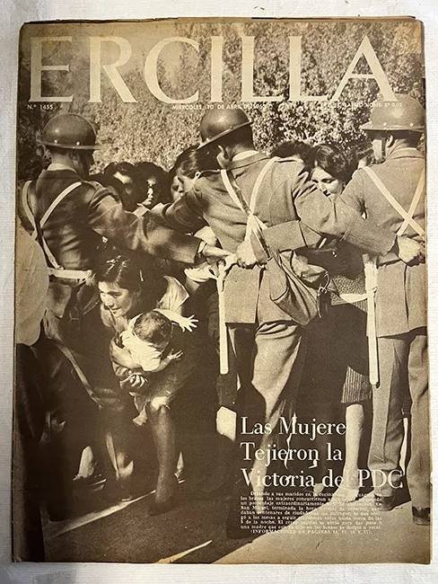 Ercilla N°1455. Año XIX. Las mujeres tejieron la vistoria del PDC