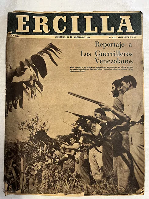 Ercilla N°1474. Año XIX. Reportaje a los guerrilleros venezolanos