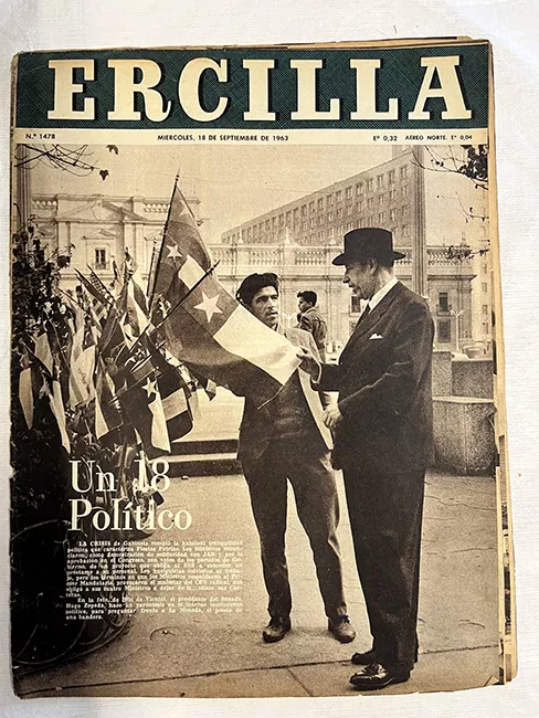 Ercilla N°1478. Año XIX. Un 18 político