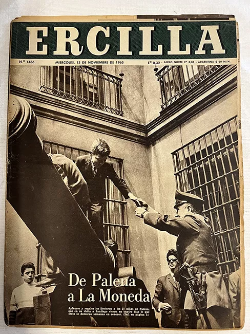 Ercilla N°1486. Año XIX. De Palena a La Moneda