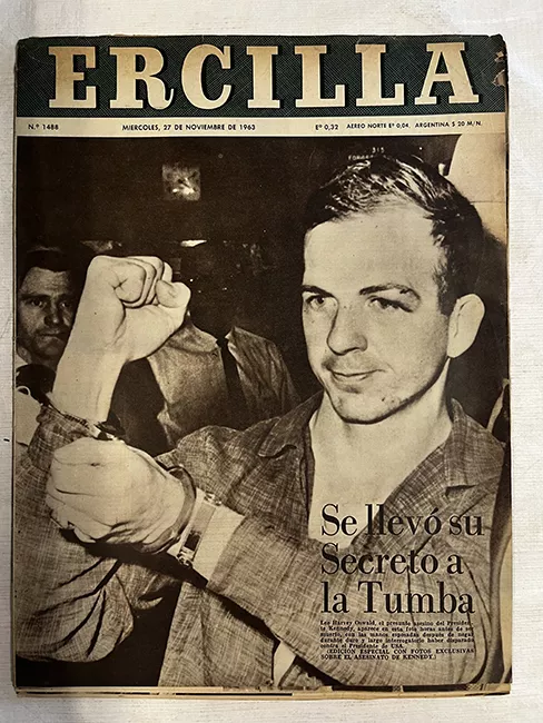 Ercilla N°1488. Año XIX. Se llevó su secreto a la tumba