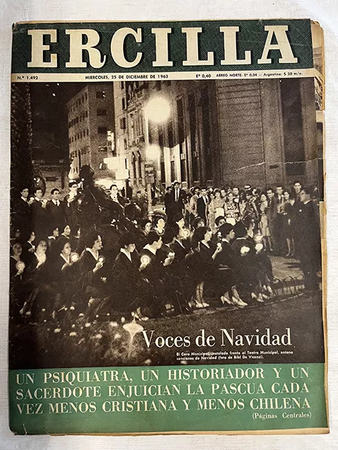 Ercilla N°1492. Año XIX. Voces de Navidad