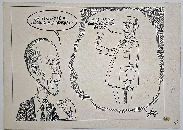 De la segunda ronda, Monsier Giscard…