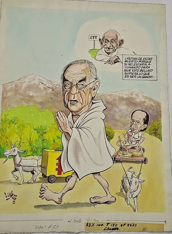 Dibujo para revista Sepa