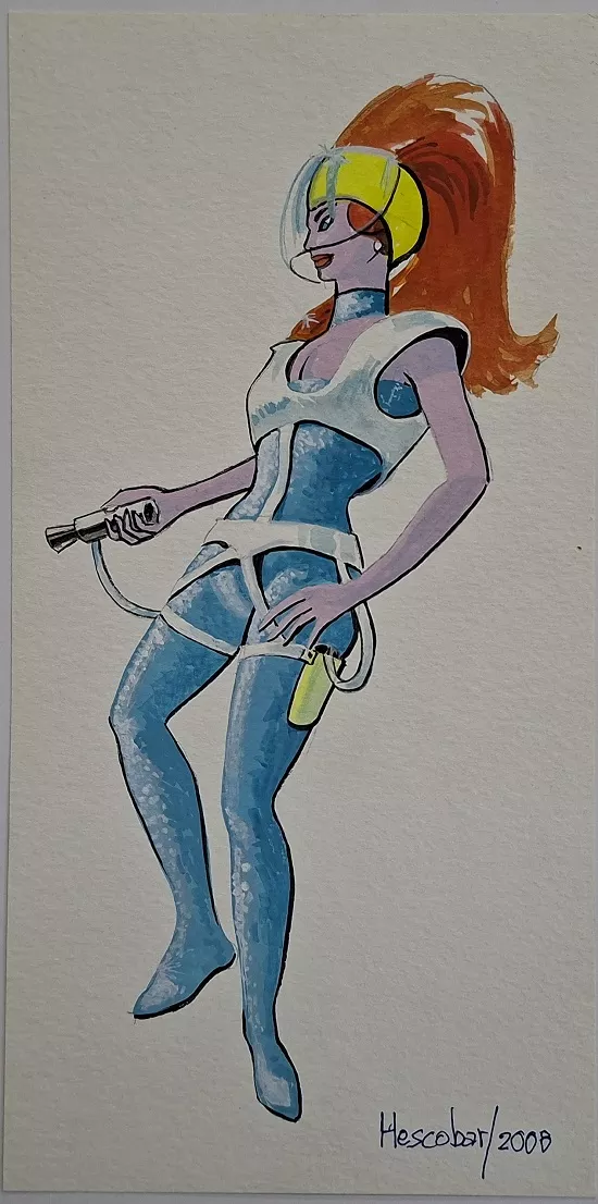Dibujo de mujer
