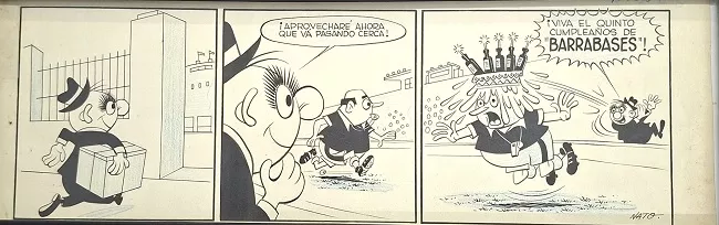 Dibujo para cómic Fanatincha 
