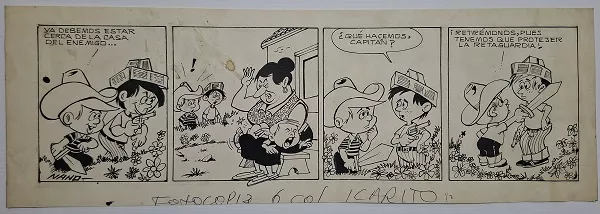Dibujo para suplemento Icarito