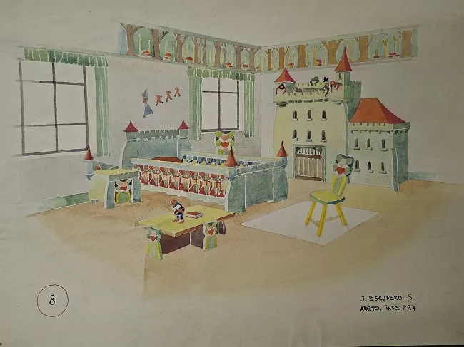 Dibujo de espacio infantil