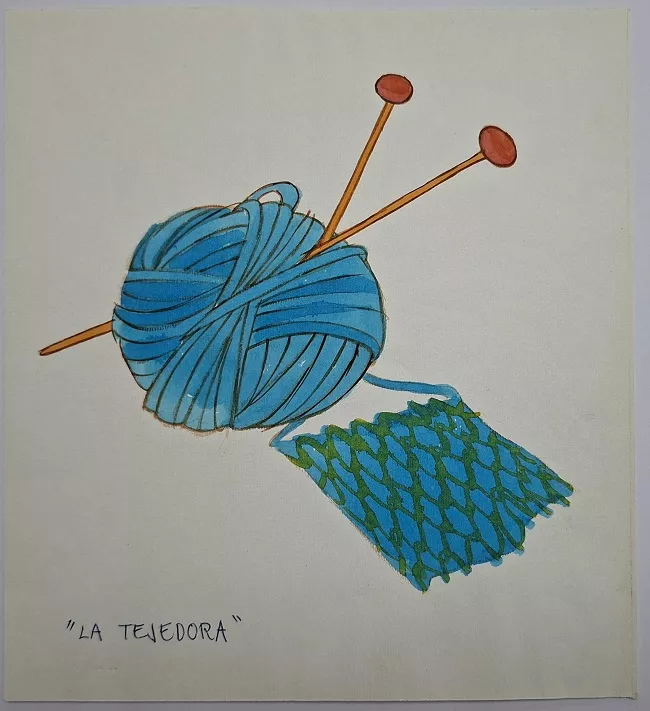 La tejedora