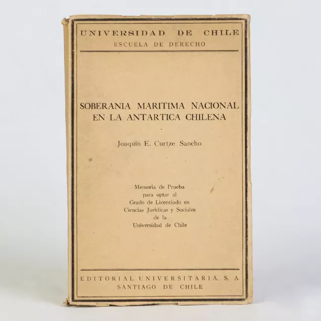 Soberania maritima nacional en la Antartida chilena