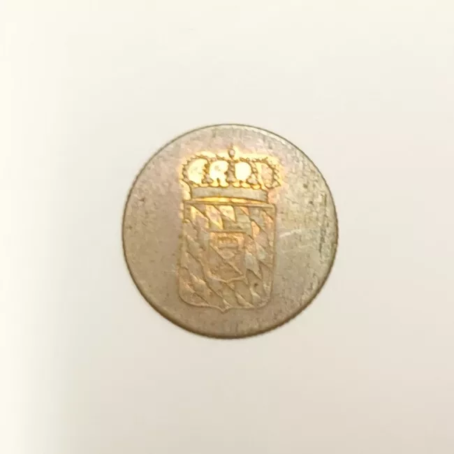 Moneda alemana de un pfenning