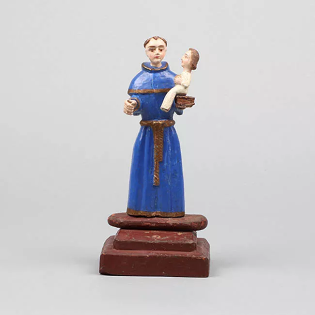San Antonio con el Niño Dios