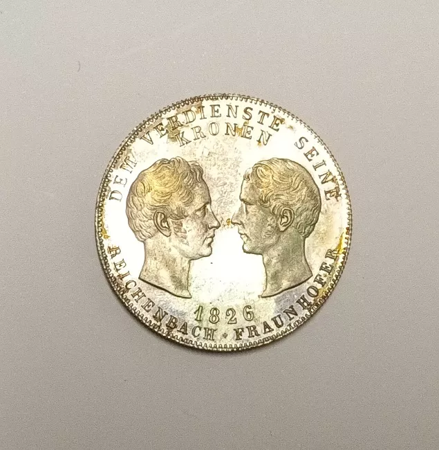 Moneda alemana de un thaler 