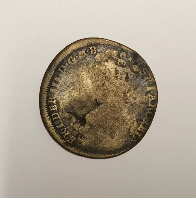 Moneda alemana de dos tercio de thaler