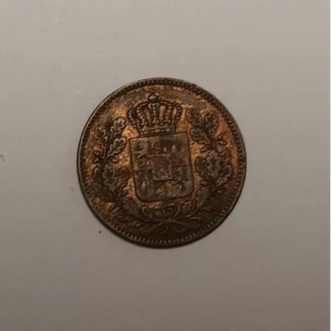 Moneda alemana de medio kreuzer
