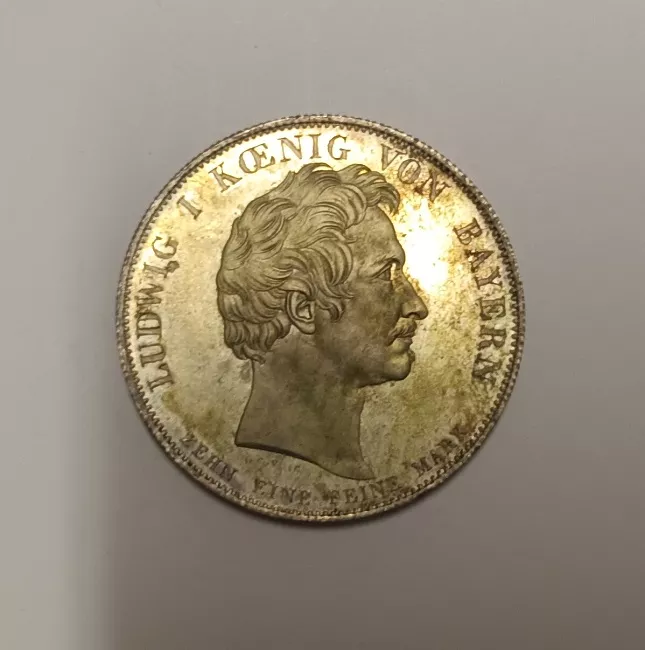 Moneda alemana de un thaler 