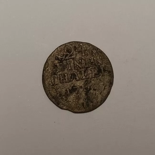 Moneda alemana de un veinticuatroavo de thaler
