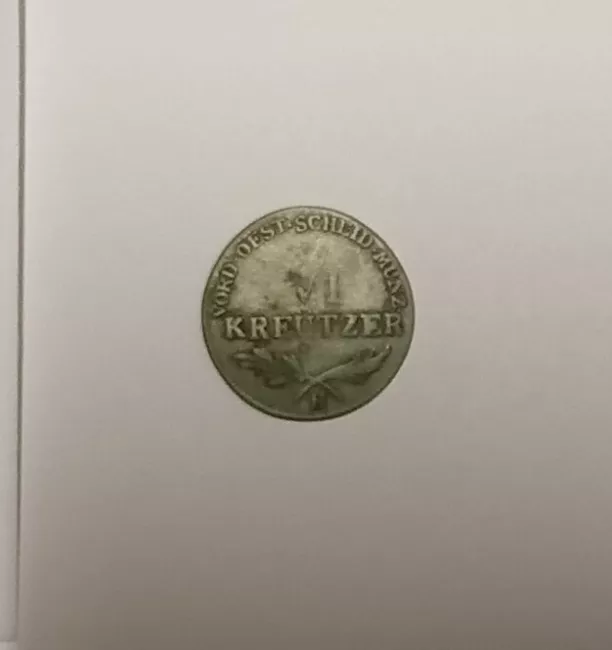 Moneda alemana de seis kreuzer