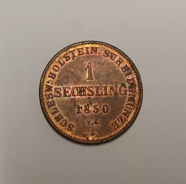 Moneda alemana de un sechsling