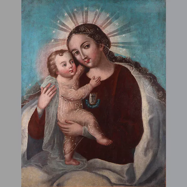 Virgen del Carmen con el Niño Jesús