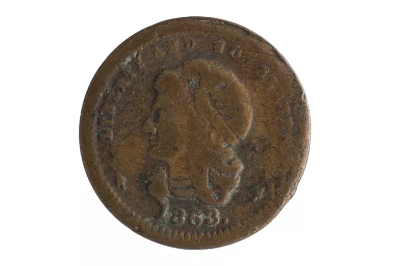 Ficha estadounidense de un centavo