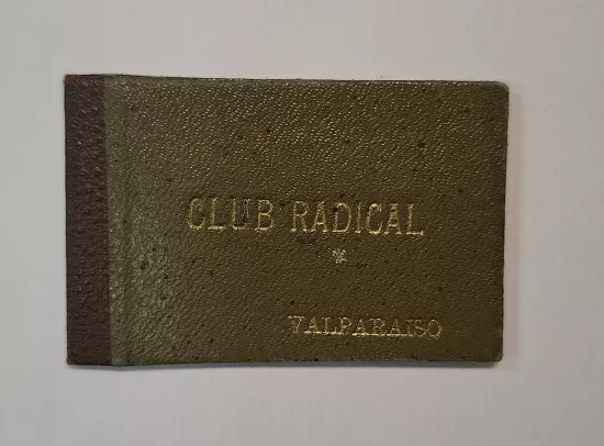 Carné de socio del Club Radical