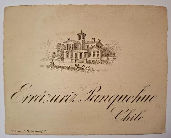 Menú de la familia Errazuriz en Panquehue