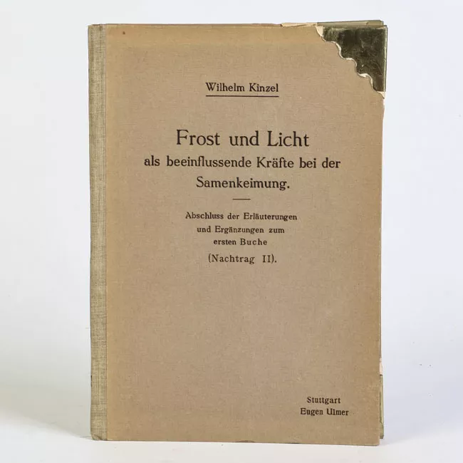 Frost und Licht als beeinflussende Kräfte bei der Samenkeimung