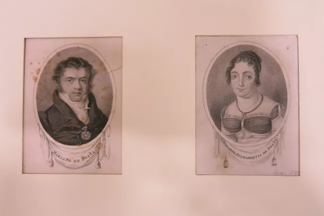 MARIANO EGAÑA FABRES Y SEÑORA
