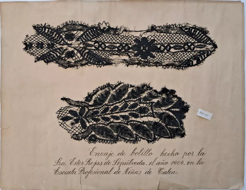 Muestrario de encaje