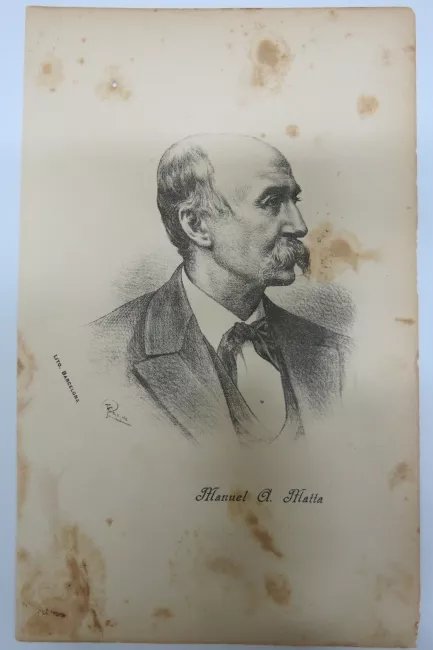 Retrato de Don Manuel Antonio Matta Goyenechea