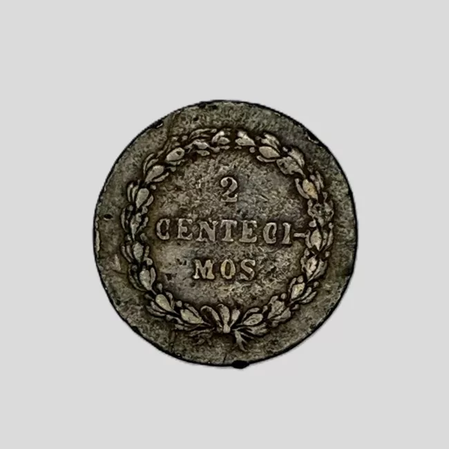 2 CENTESIMOS