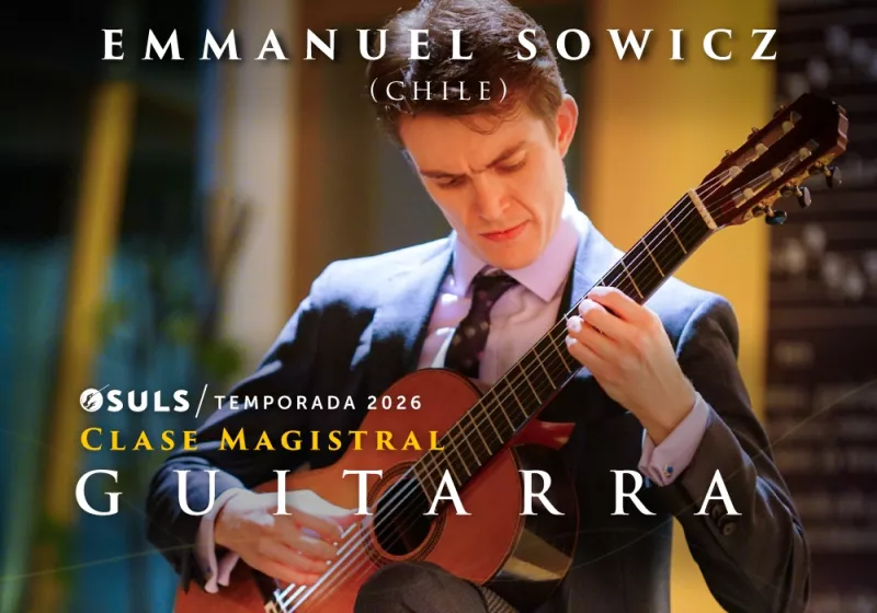 Imagen de la actividad: Clase Magistral de guitarra clásica