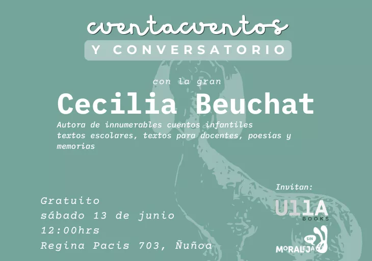 Conversatorio y cuentacuentos con Cecilia Beuchat