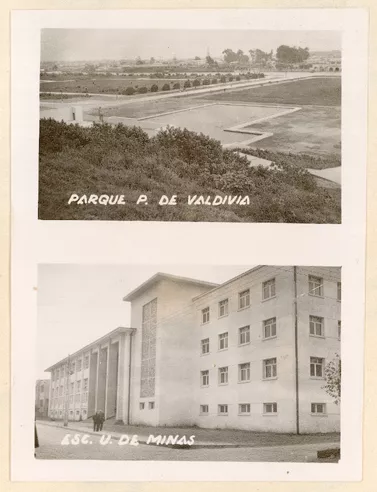 Parque Pedro de Valdivia y Escuela de Minas