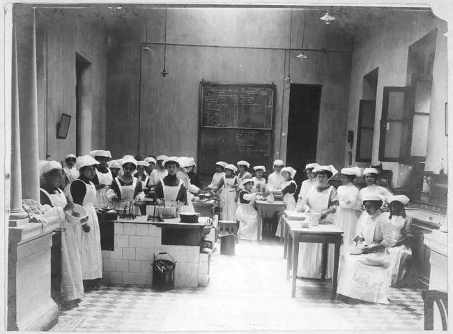 Economía doméstica, curso de maestras