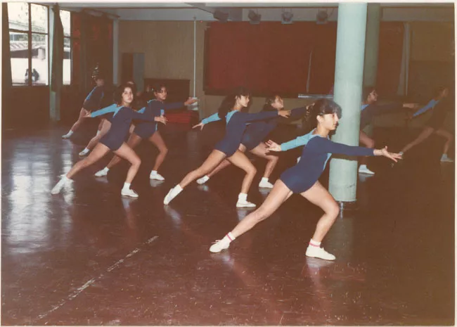 Clase de  gimnasia