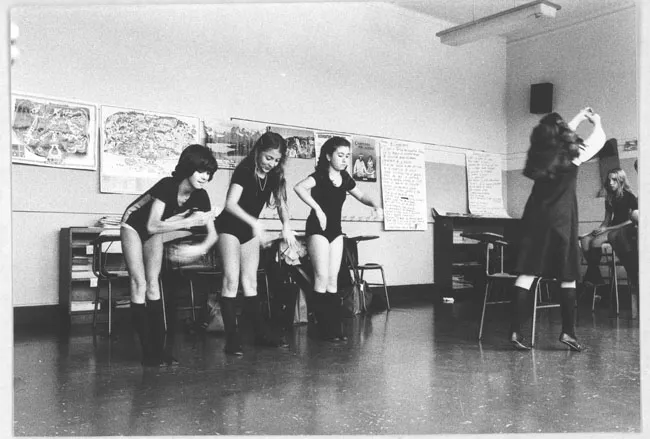 Clase de danza