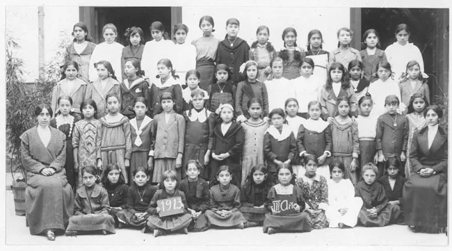 Escuela Superior Nº1 de Recoleta, 3er año.1913