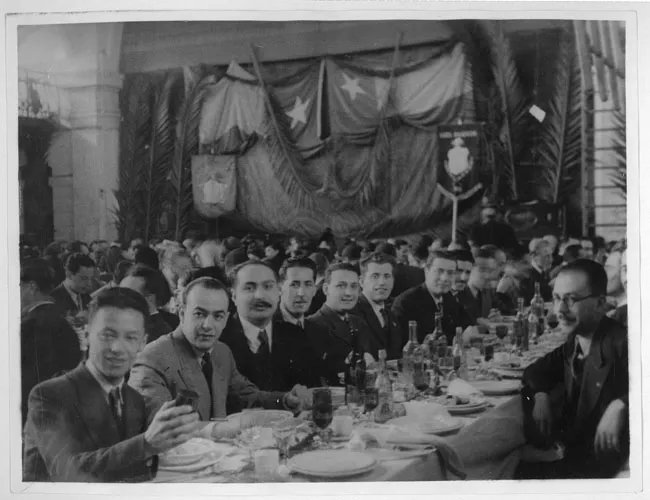 Liceo de Hombres Nº3, de Aplicación. Fiestas cincuentenarias. Banquete oficial