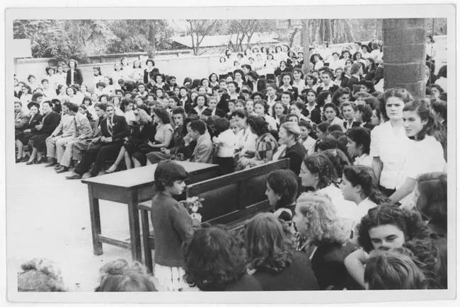 Multitud en acto